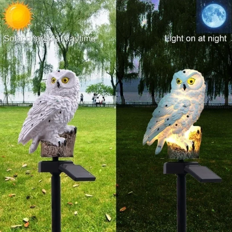 Outdoor Lighting Company - Owl Lights Outdoor Solar Powered Lawn