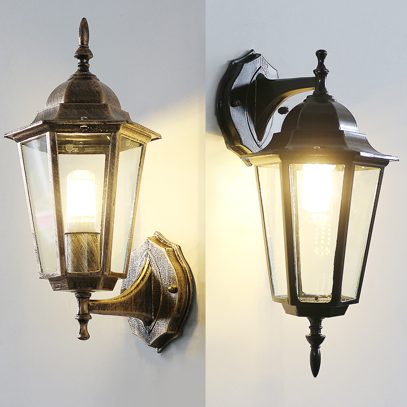 Outdoor Lighting Lux - European Style Retro Led Wall Lamp