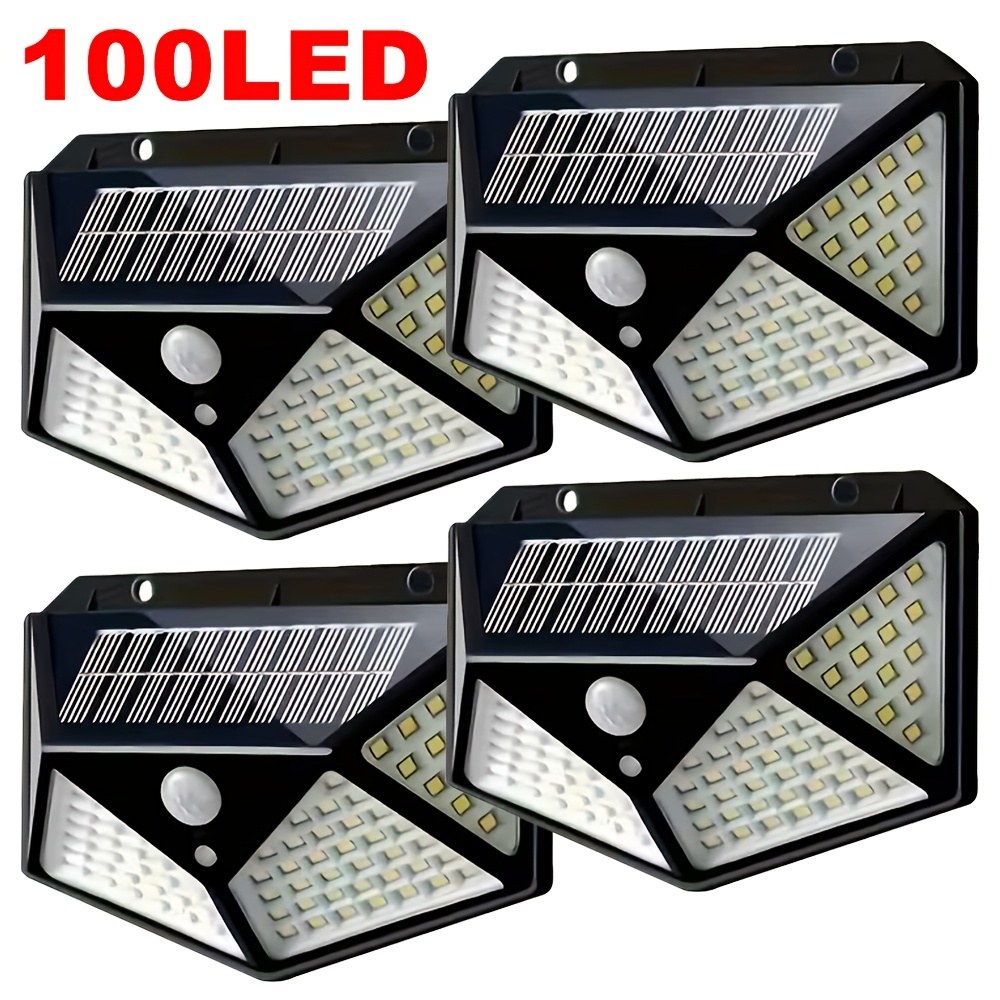 Outdoor Lighting Solar - 100LED Outdoor Solar Garden Light Outdoor