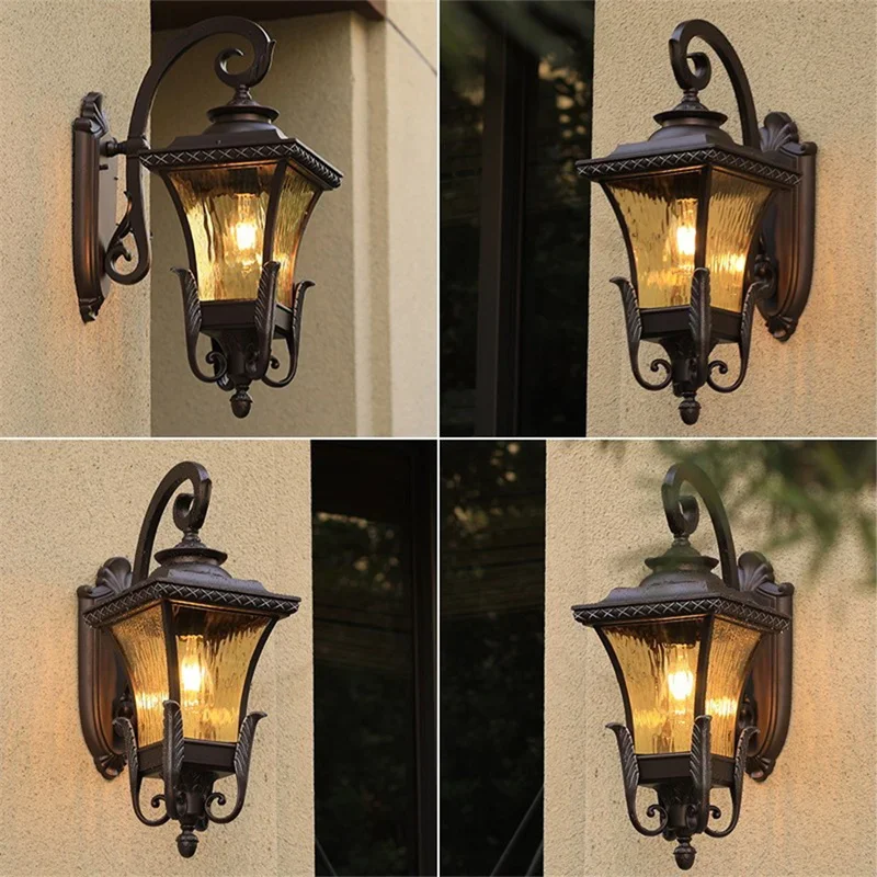 Outdoor Lighting Lux - Villa Community European-style Outdoor Wall Light