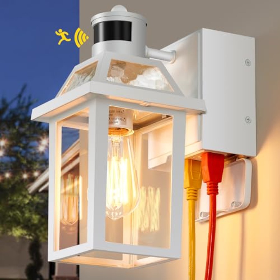 Porch Lights with GFCI Outlet, - огляд і ціна Outdoor Lighting No Outlet