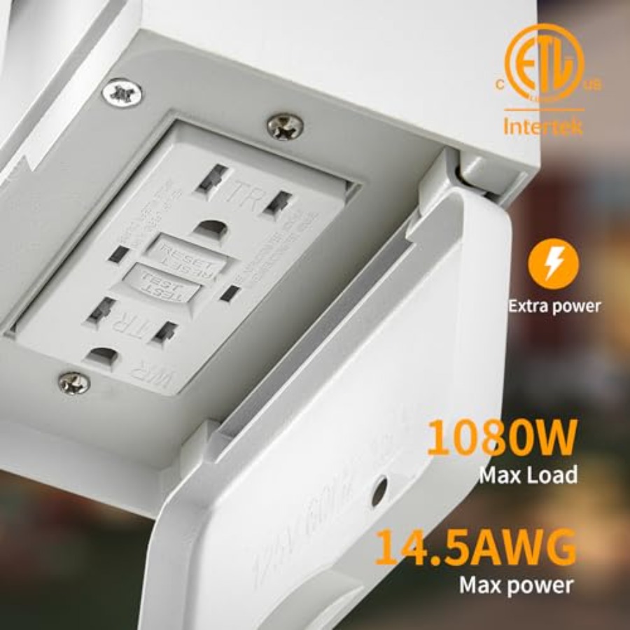 Porch Lights with GFCI Outlet, - огляд і ціна Outdoor Lighting No Outlet