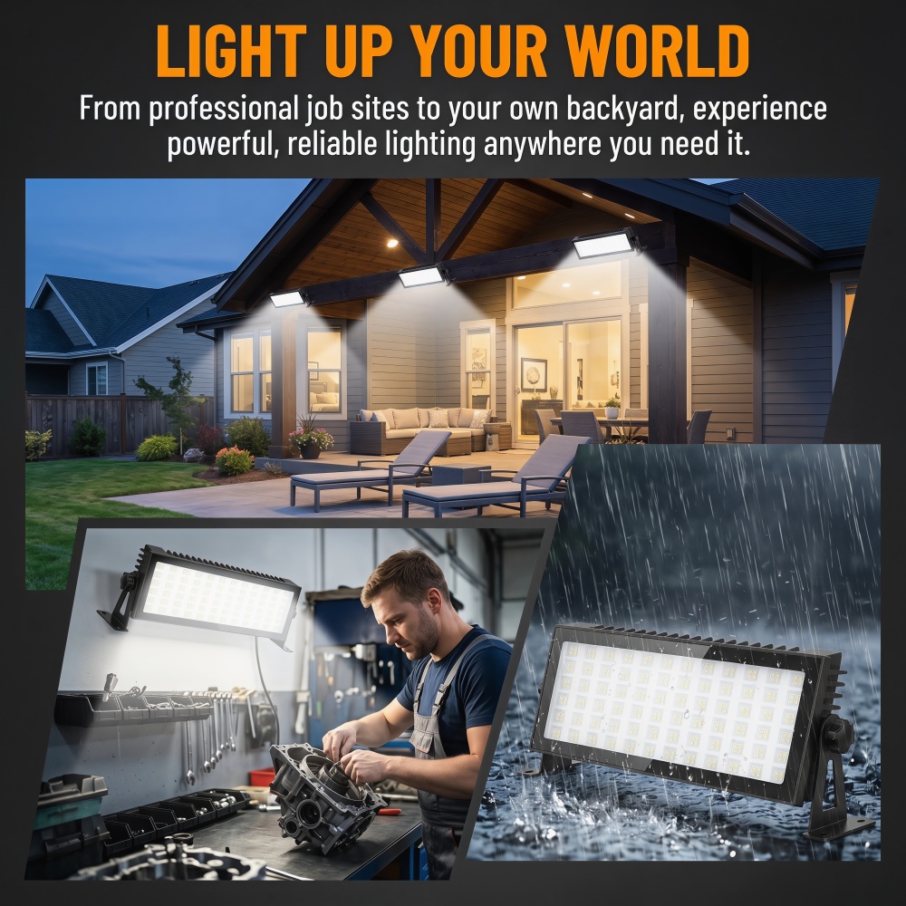 LED Shop Lights, 144W 12000LM  - огляд і ціна Outdoor Lighting No Outlet
