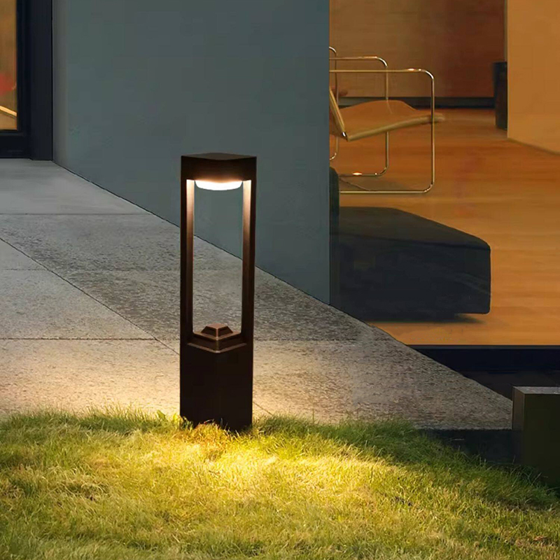 Luminous floor lamp courtyard  - огляд і ціна Outdoor Lighting Solar
