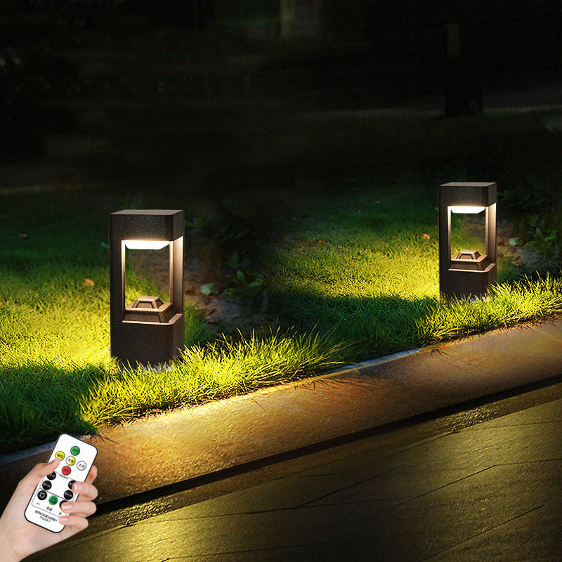 Luminous floor lamp courtyard  - огляд і ціна Outdoor Lighting Solar