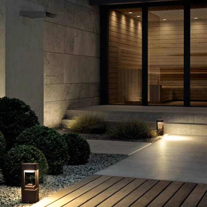 Luminous floor lamp courtyard  - огляд і ціна Outdoor Lighting Solar