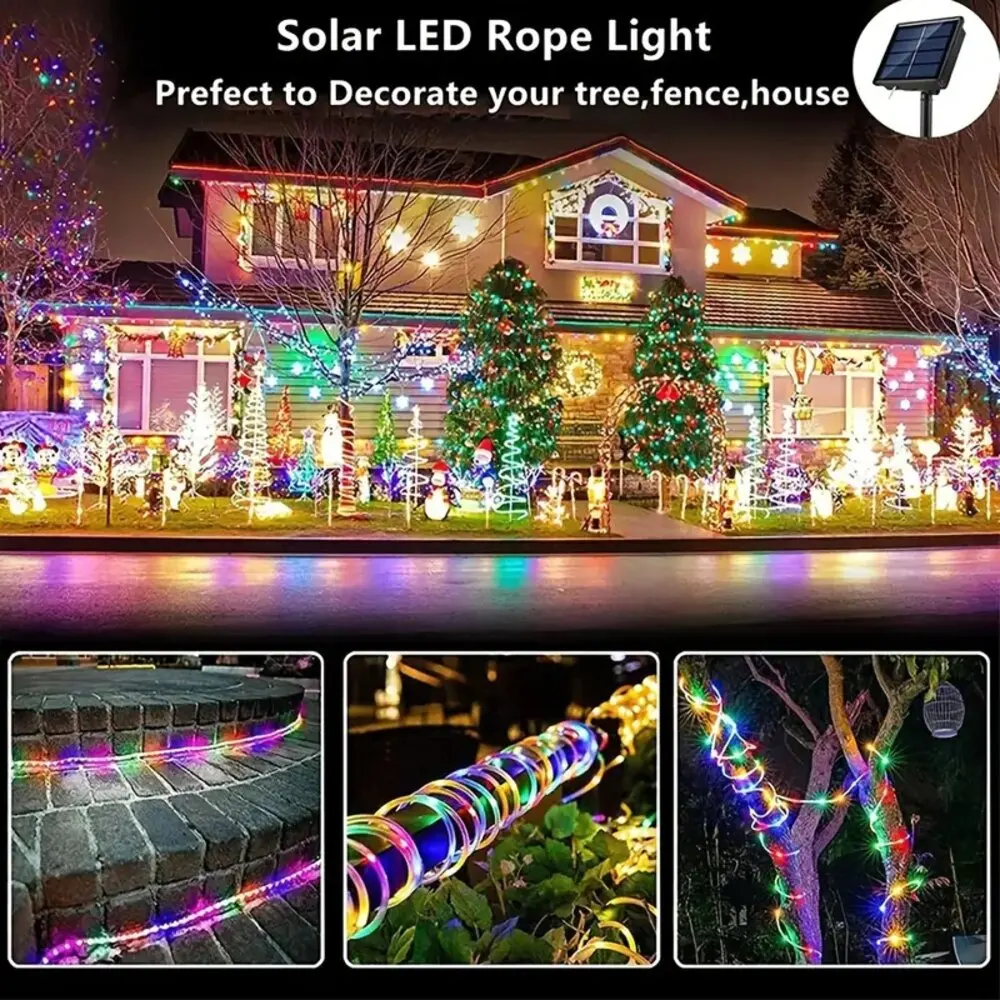 Outdoor Solar Tube Rope Led Li - огляд і ціна Lighting Wedding Outdoor
