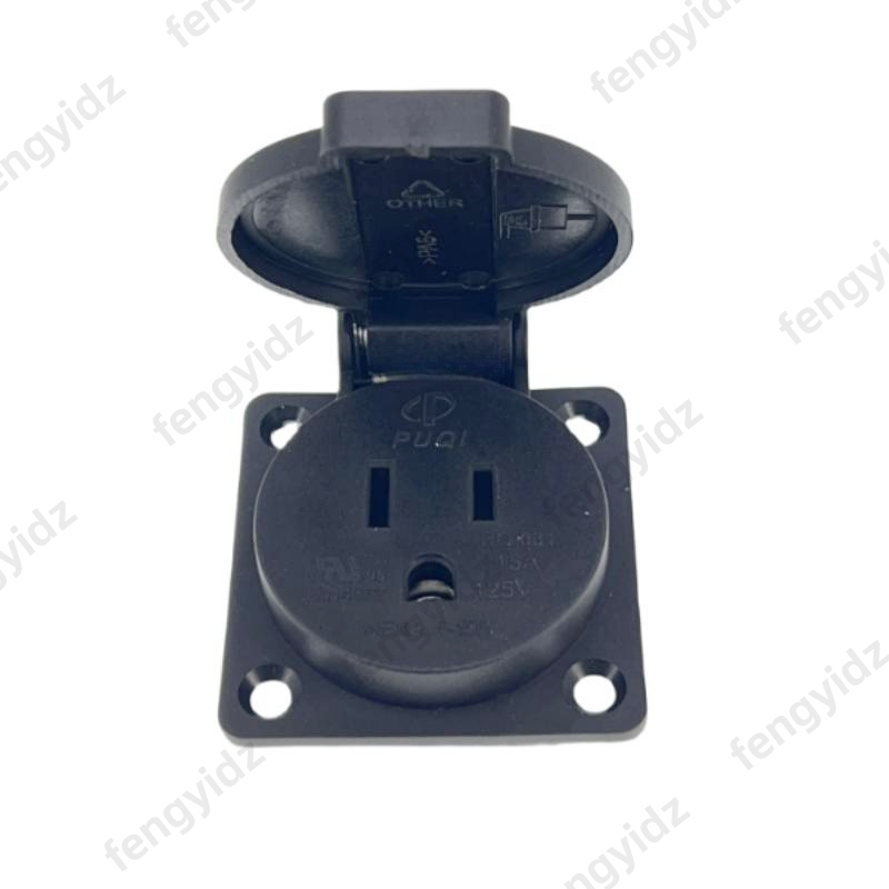 Black 125V 15A 20A IP44 CE Ame - огляд і ціна Outdoor Lighting No Outlet