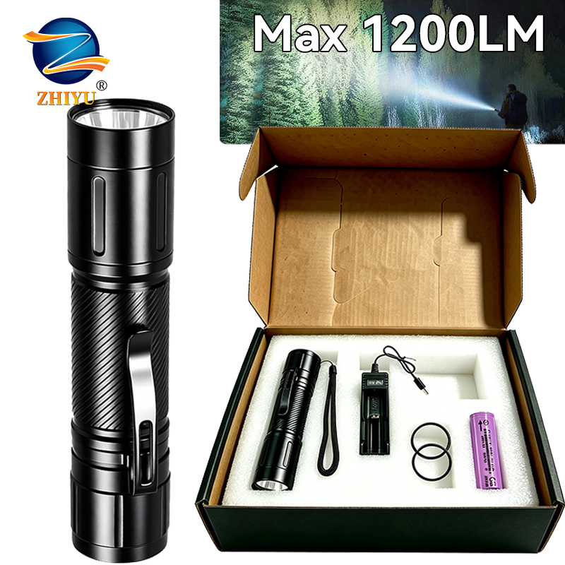 1200LM Fixed Focus LED Flashli - огляд і ціна Outdoor Lighting Spotlight