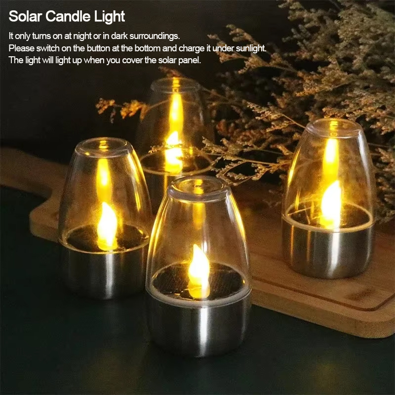 LED Solar Candles Light Flamel - огляд і ціна Outdoor Lighting Company