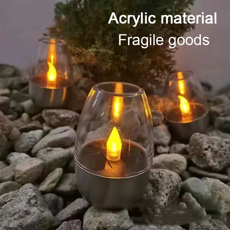 LED Solar Candles Light Flamel - огляд і ціна Outdoor Lighting Company