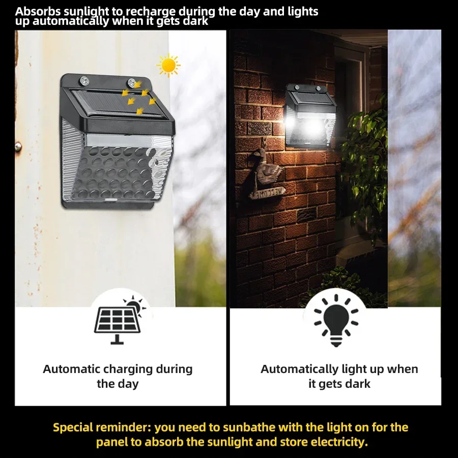 LED Solar Light PIR Motion Sen - огляд і ціна Outdoor Lighting Solar
