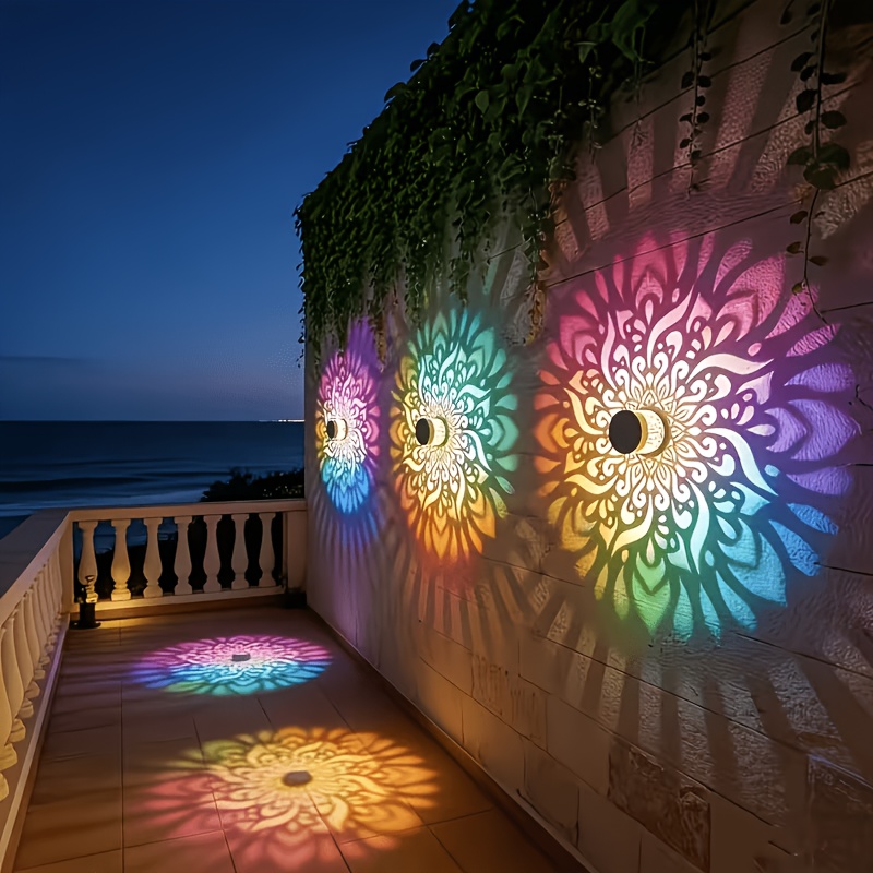 1/2/4 Packs Solar Fence Lights - огляд і ціна Outdoor Lighting Solar