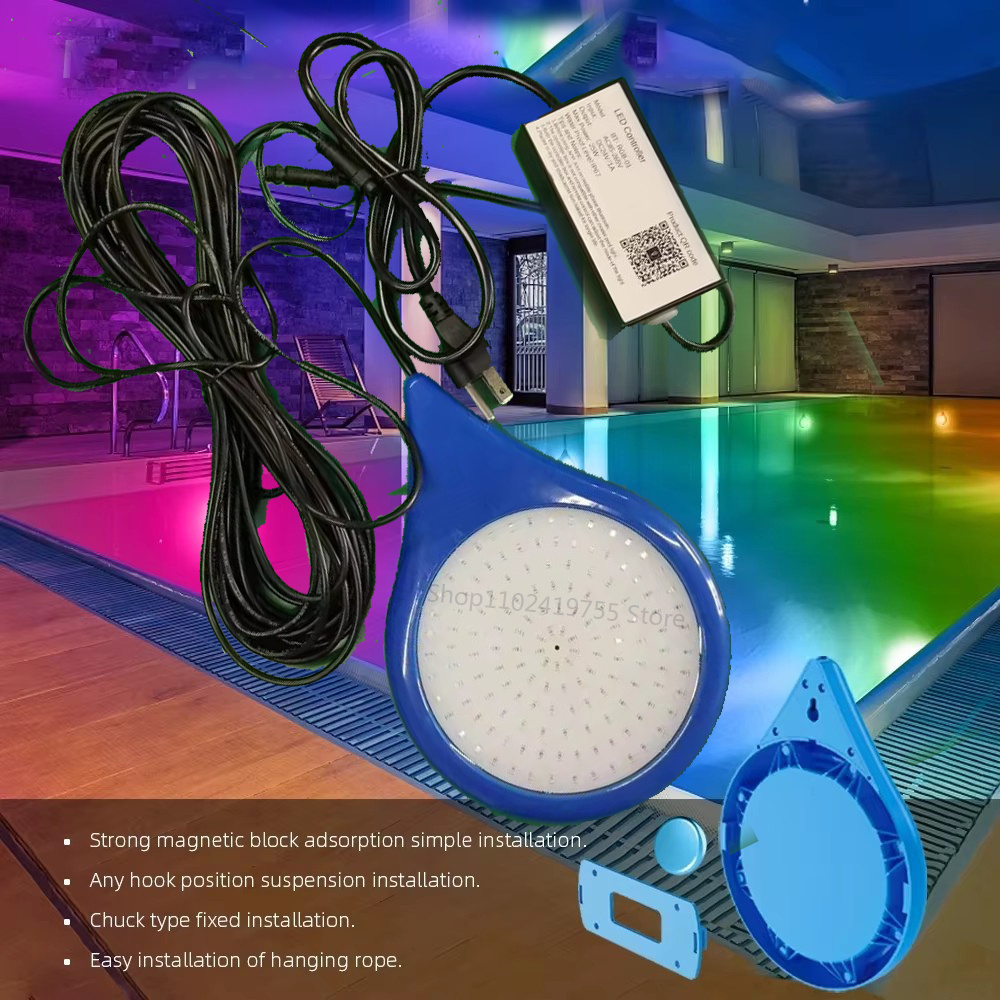 30W RGB Underwater Light Magne - огляд і ціна Pond Light Submersible