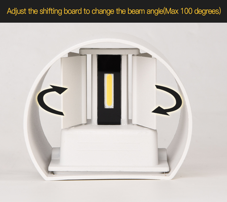 IP65 Waterproof 6W 12W COB LED - огляд і ціна Outdoor Lighting Lux