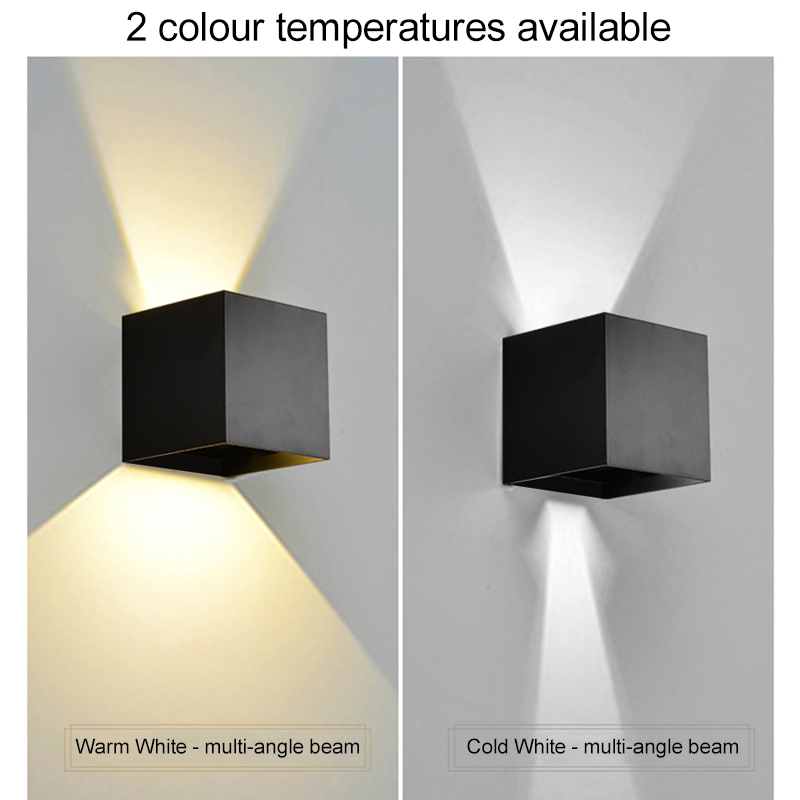 LED Wall Lamps 7W Cold White W - огляд і ціна Outdoor Lighting Lux