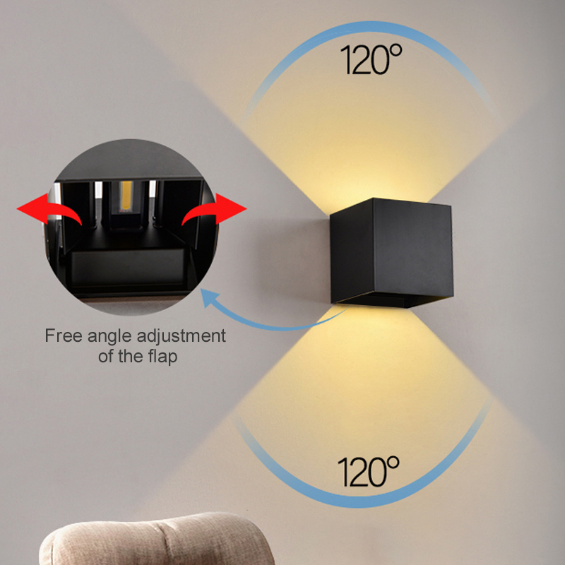 LED Wall Lamps 7W Cold White W - огляд і ціна Outdoor Lighting Lux