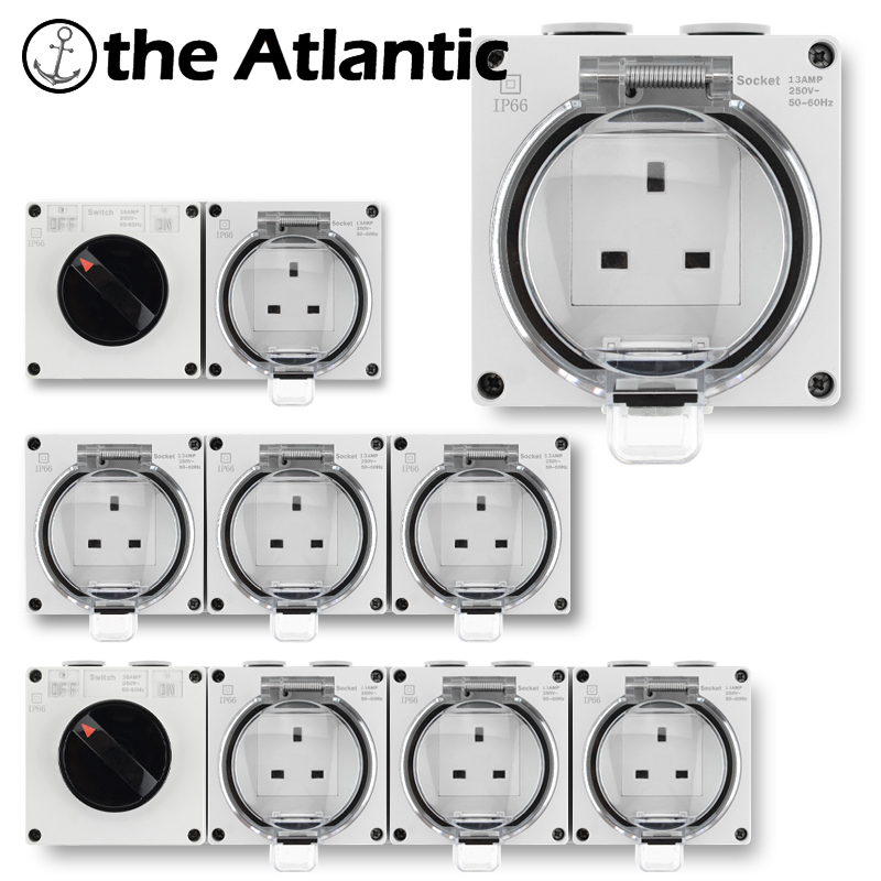 UK standard Socket Plug IP66 O - огляд і ціна Outdoor Lighting No Outlet