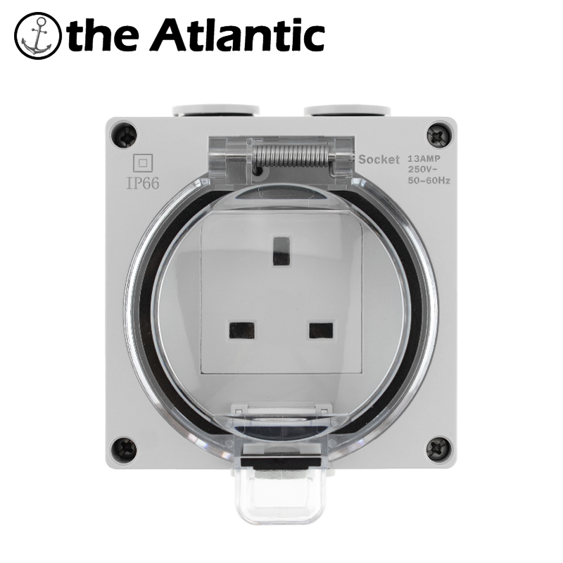 UK standard Socket Plug IP66 O - огляд і ціна Outdoor Lighting No Outlet