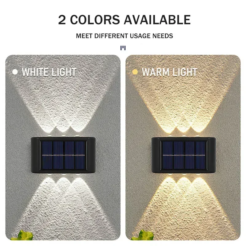 COB Solar Wall Lamp Outdoor Wa - огляд і ціна Outdoor Lighting Solar