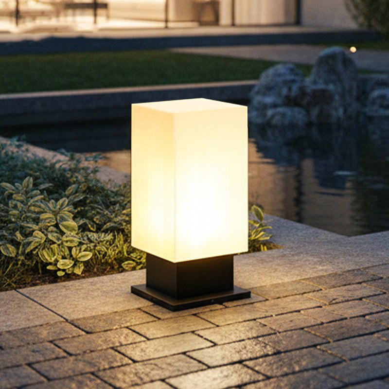 Luminous floor lamp courtyard  - огляд і ціна Outdoor Lighting Solar