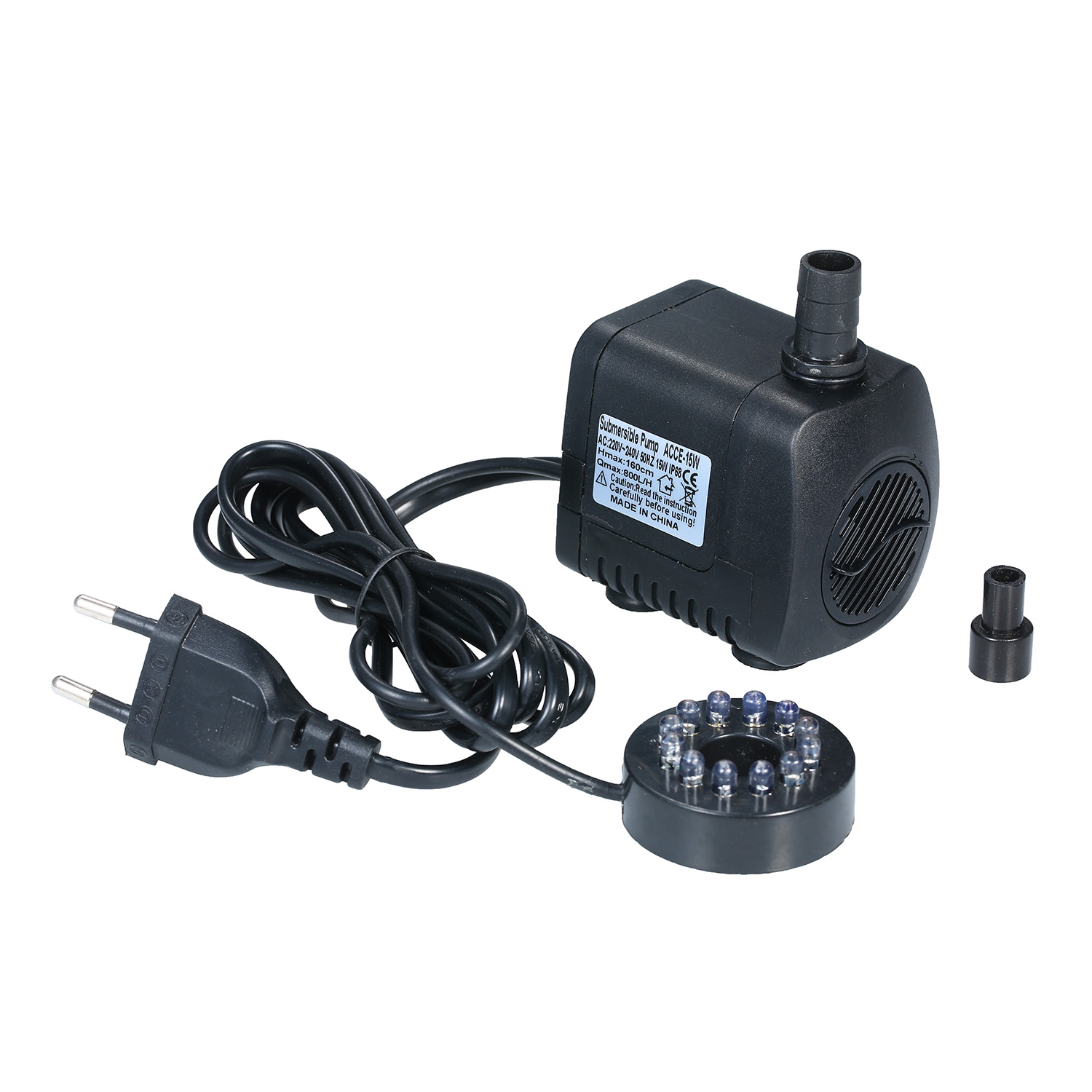 LED Light Submersible Pump 800 - огляд і ціна Pond Light Submersible
