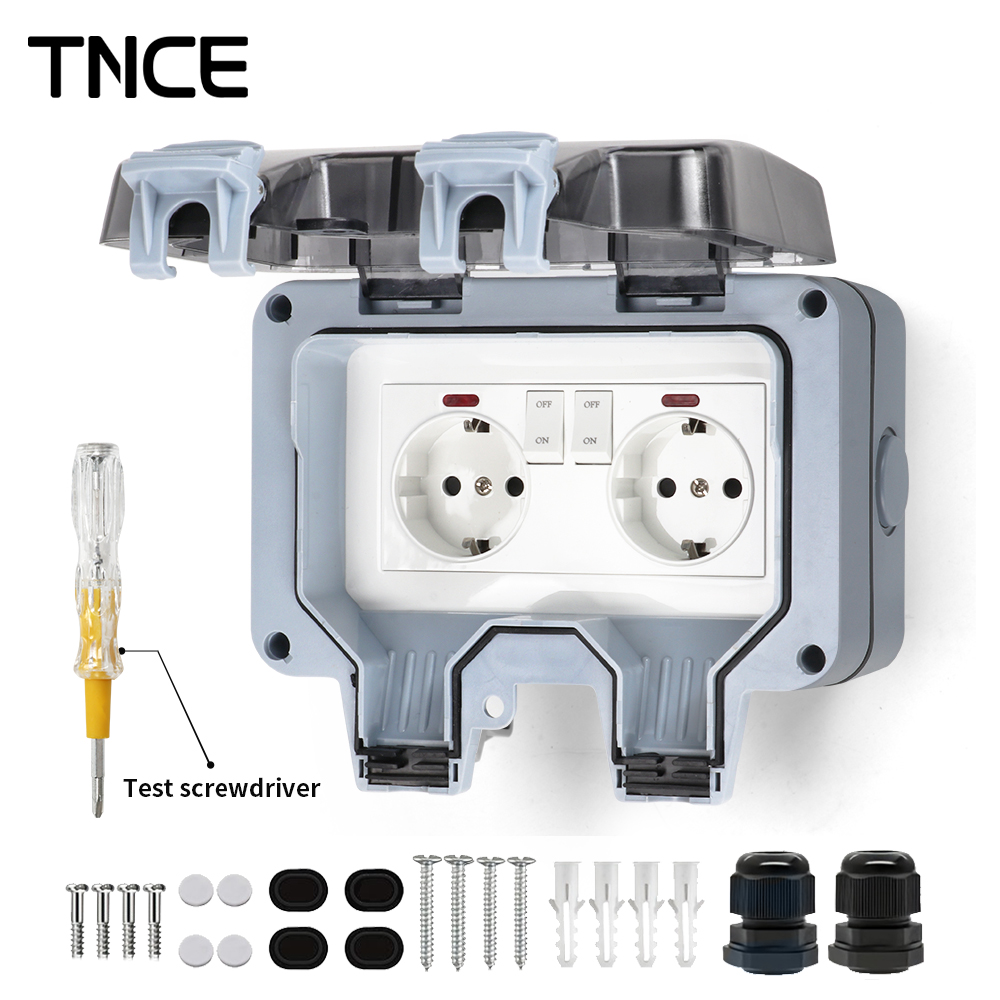 TNCE IP66 Waterproof Socket ou - огляд і ціна Outdoor Lighting No Outlet