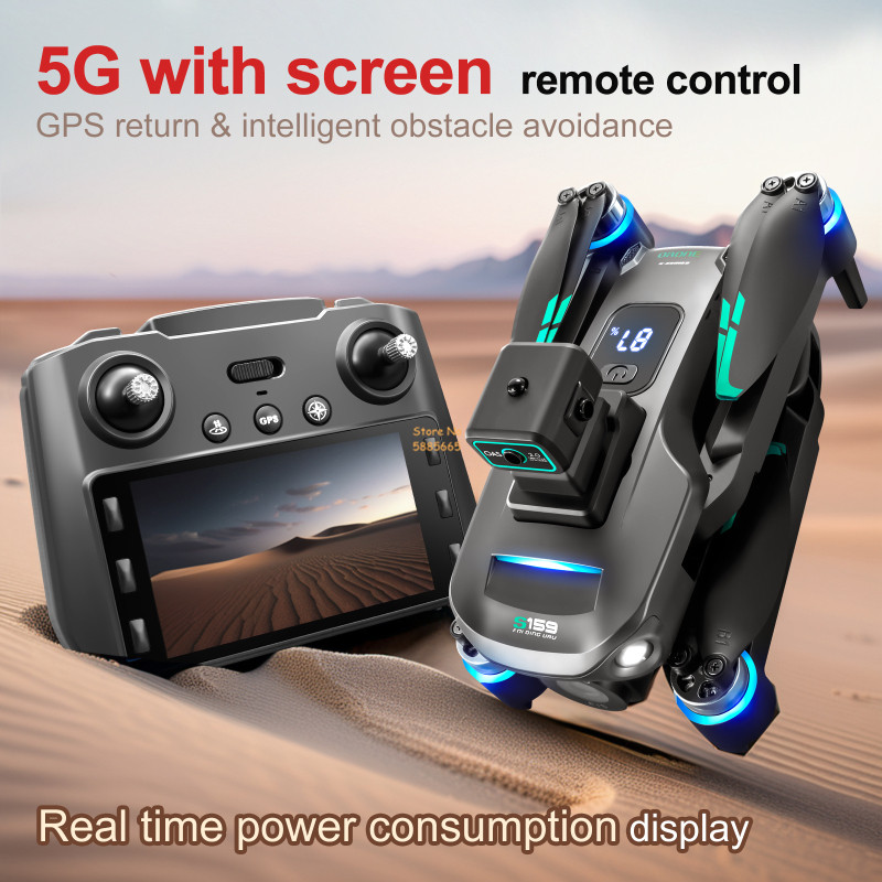 8K Dual Camera 5G WIFI FPV Rem - огляд і ціна Outdoor Lighting Box