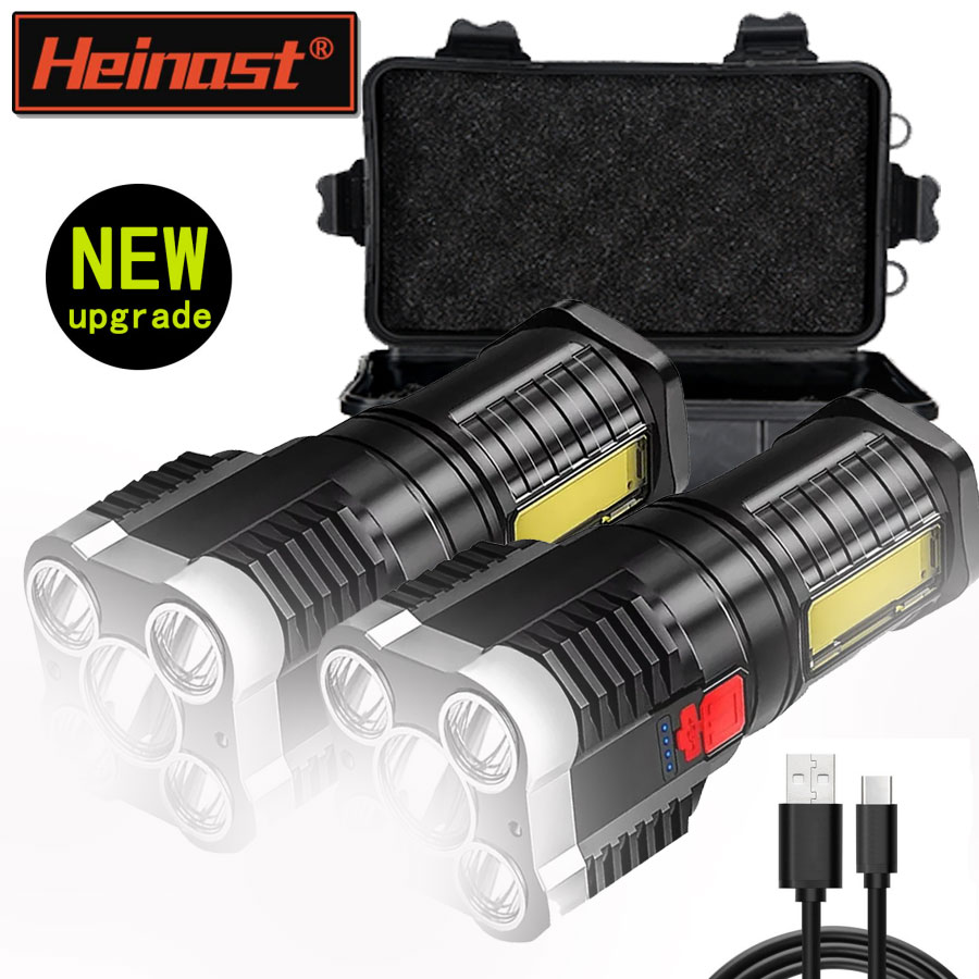 5 LED High Power Led Flashligh - огляд і ціна Outdoor Lighting Spotlight