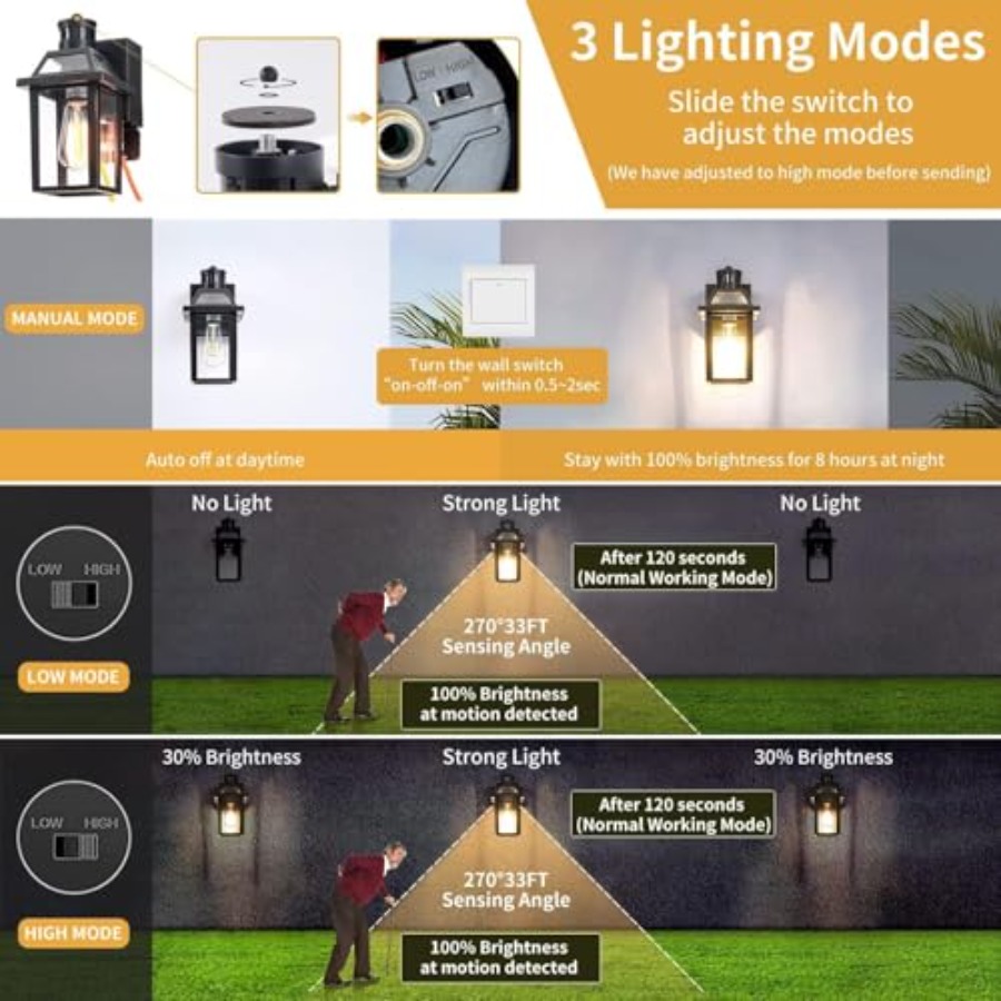 Porch Lights with GFCI Outlet, - огляд і ціна Outdoor Lighting No Outlet