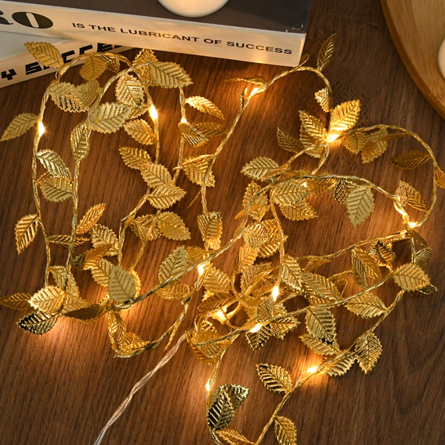Golden Leaf Rattan Copper Wire - огляд і ціна Lighting Wedding Outdoor