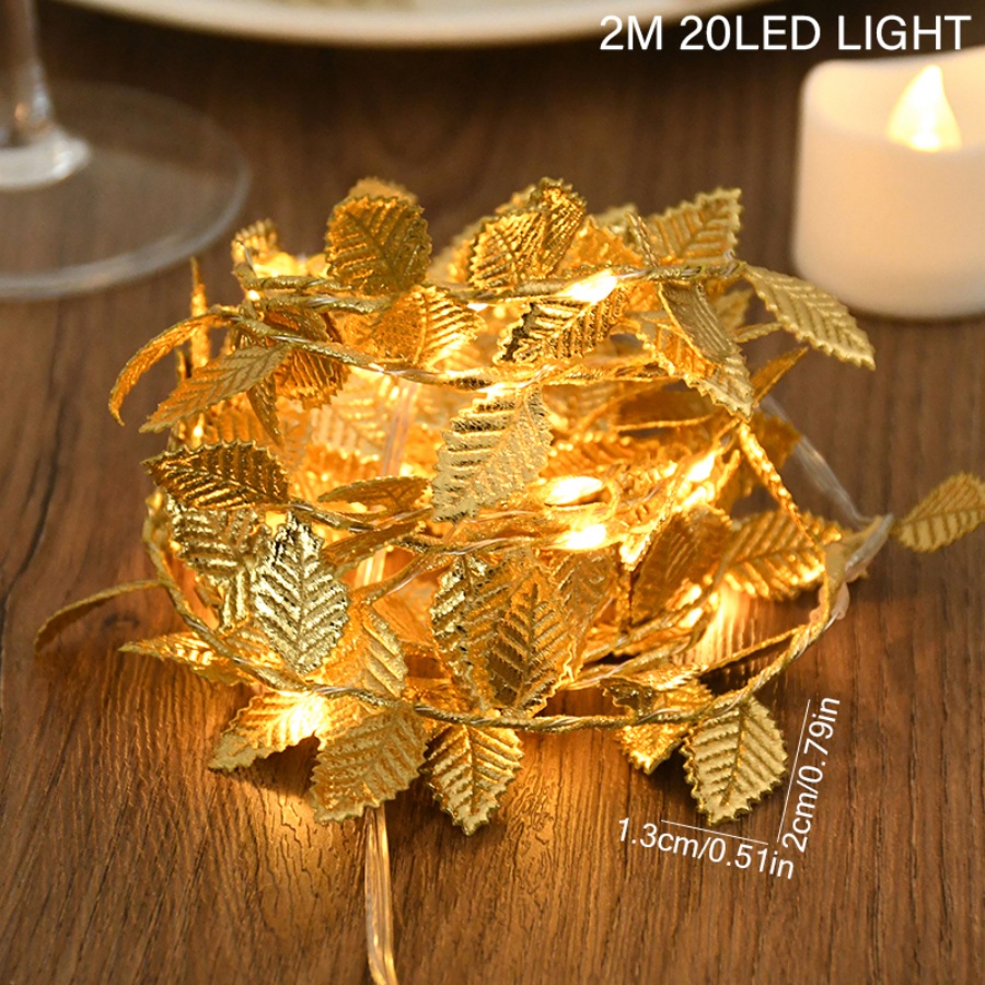 Golden Leaf Rattan Copper Wire - огляд і ціна Lighting Wedding Outdoor