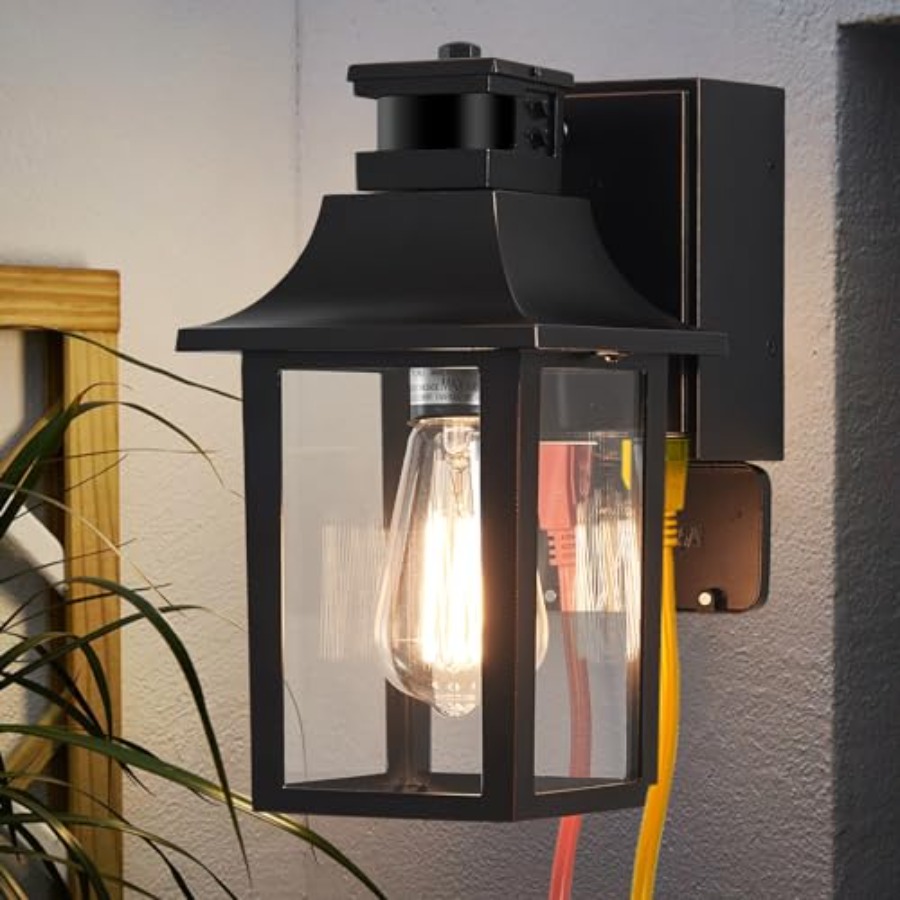 Porch Light with GFCI Outlet D - огляд і ціна Outdoor Lighting No Outlet