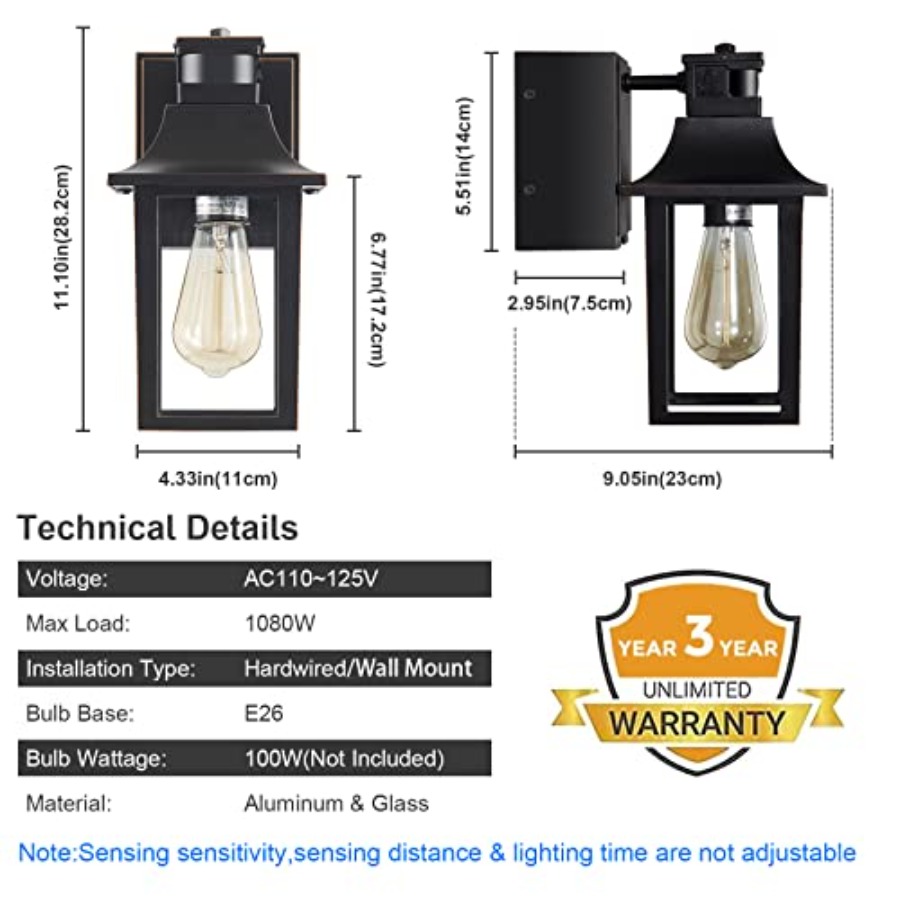 Porch Light with GFCI Outlet D - огляд і ціна Outdoor Lighting No Outlet