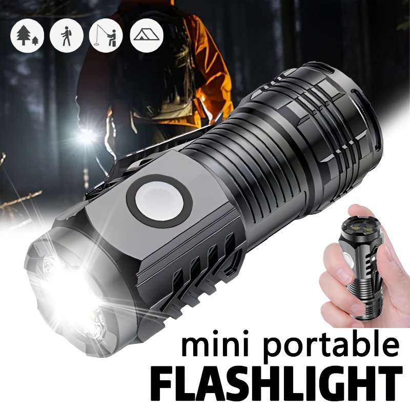 Mini 3LED Flashlight With Pen  - огляд і ціна Outdoor Lighting Spotlight