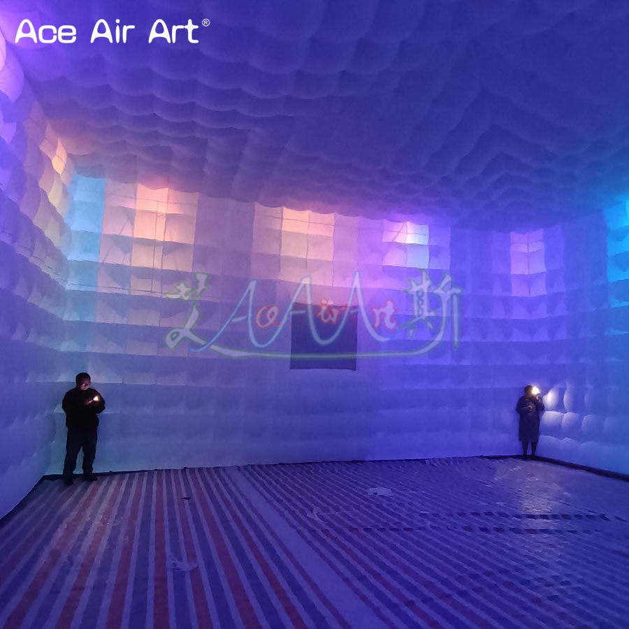 Inflatable Cube Tent with LED  - огляд і ціна Outdoor Lighting No Outlet