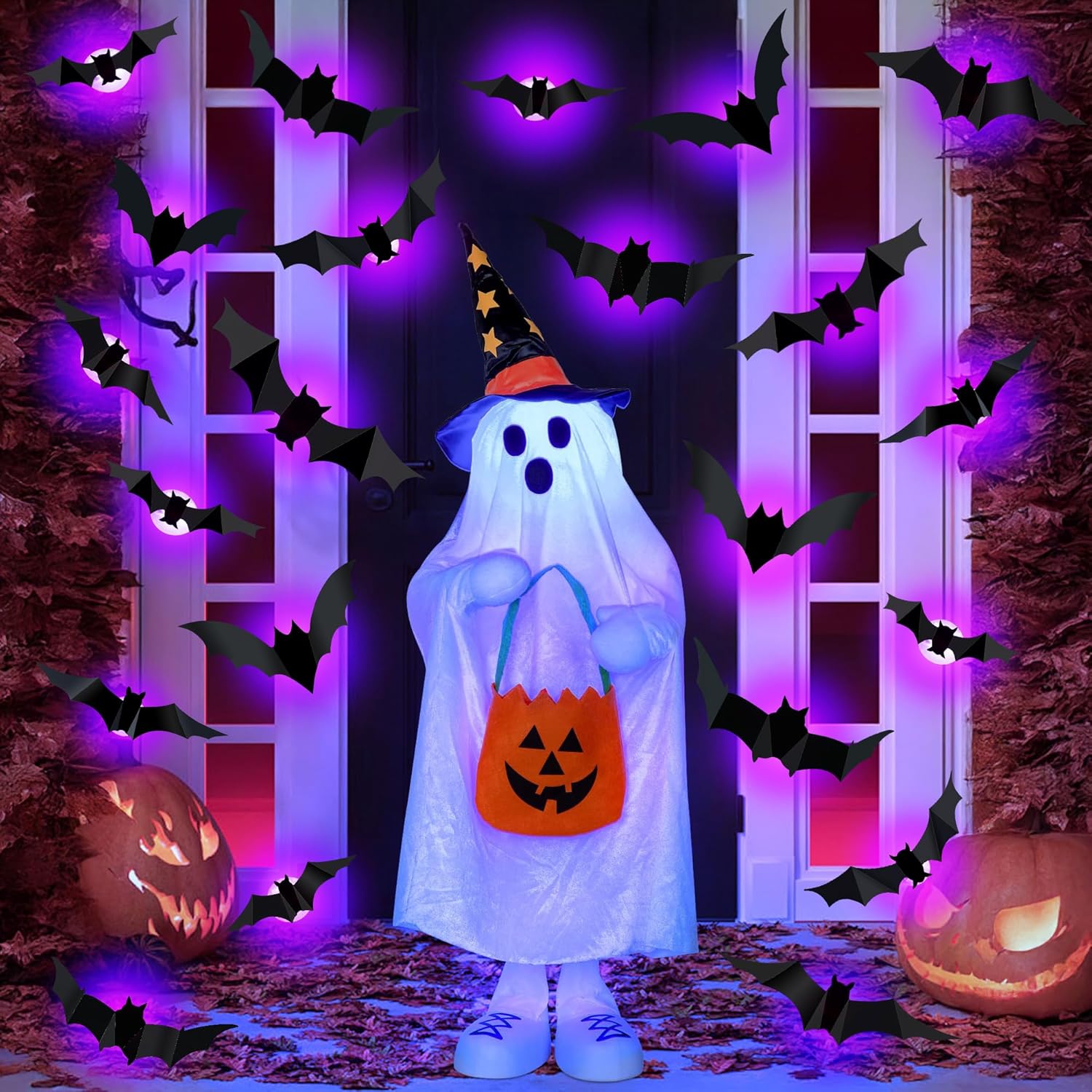 Halloween LED Bats Spider Deco - огляд і ціна Lighting Wedding Outdoor