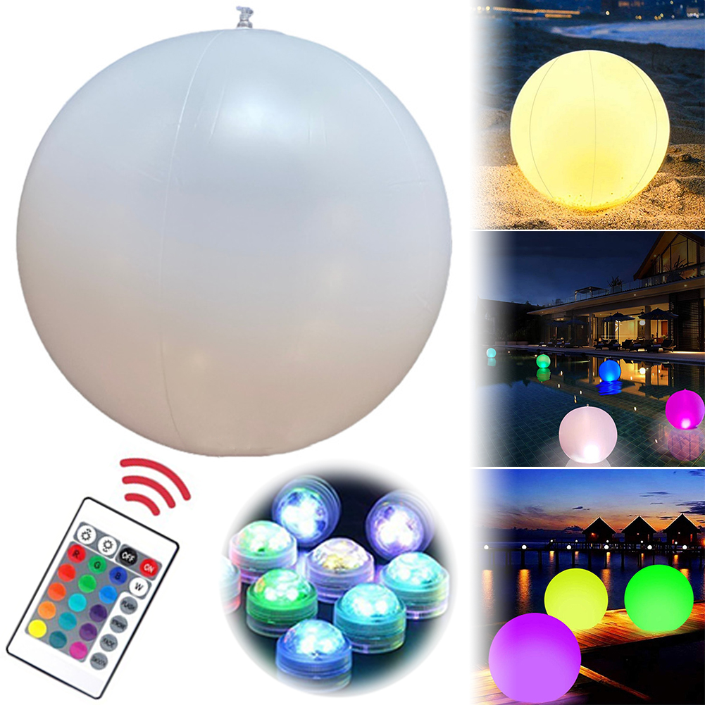 1-4PCS Floating Pool Lights wi - огляд і ціна Pond Light Submersible