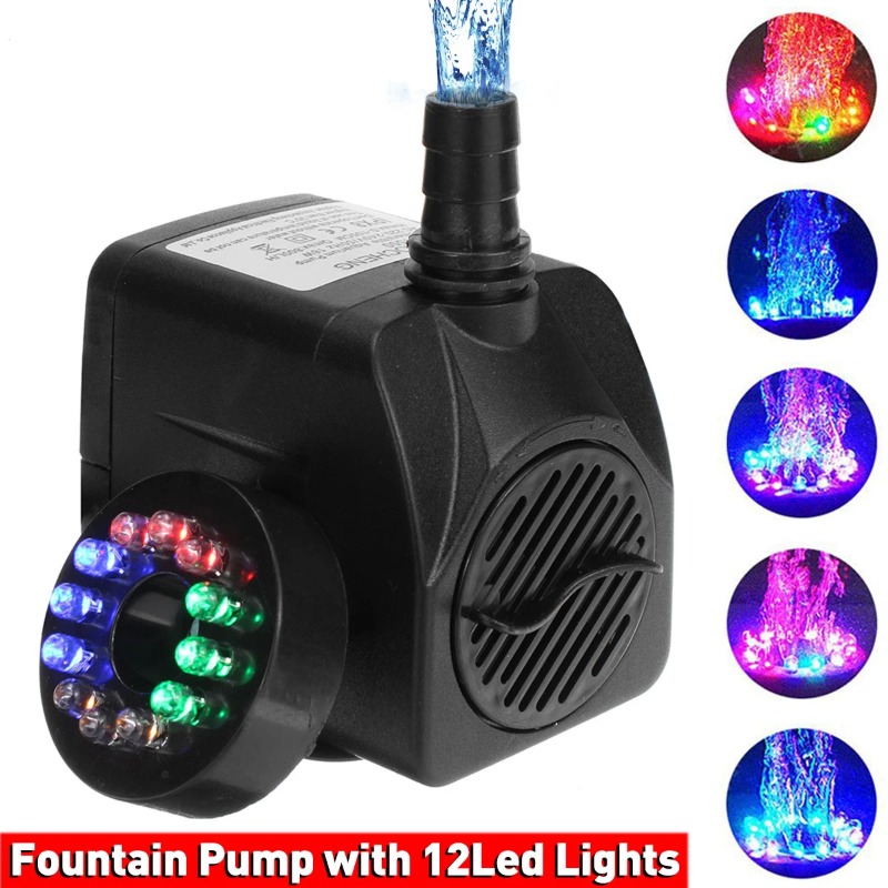 16W LED Light Fountain Pump Fi - огляд і ціна Pond Light Submersible