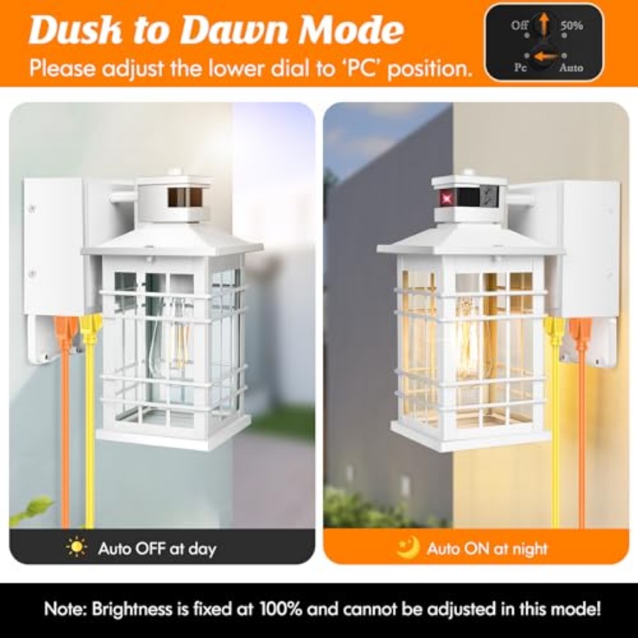 Porch Light with GFCI Outlets  - огляд і ціна Outdoor Lighting No Outlet