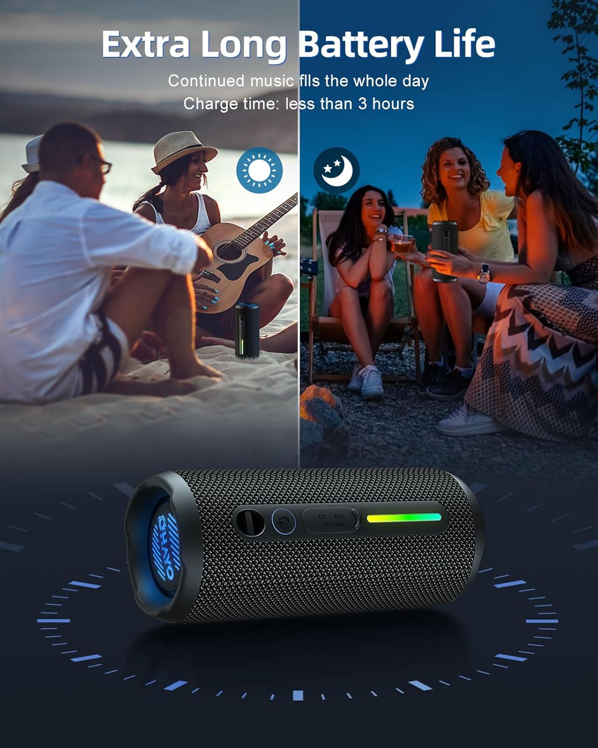 Ohayo S7 Portable Waterpro Blu - огляд і ціна Lighting Wedding Outdoor