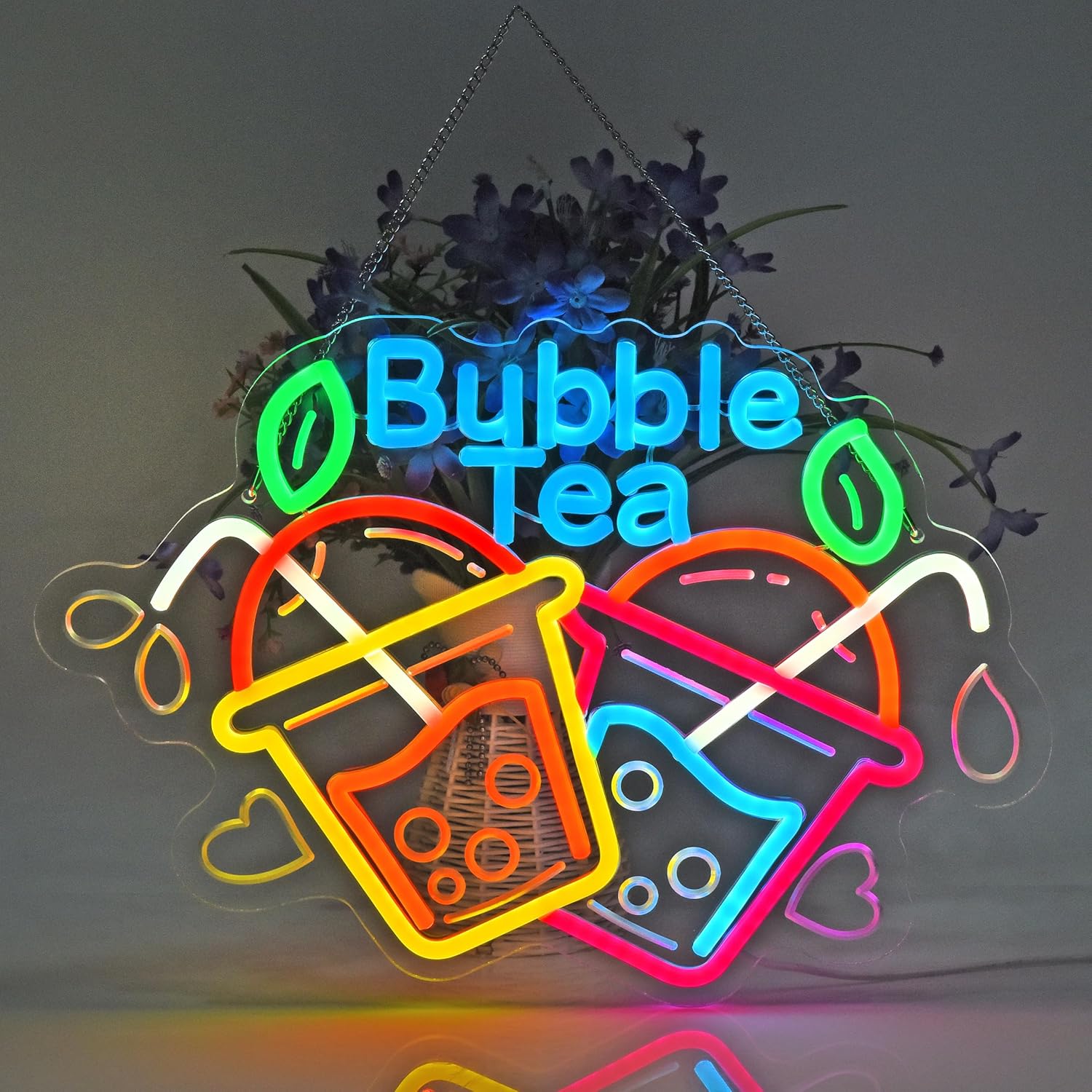 Bubble Tea Neon Sign USB Led L - огляд і ціна Outdoor Lighting Restaurant