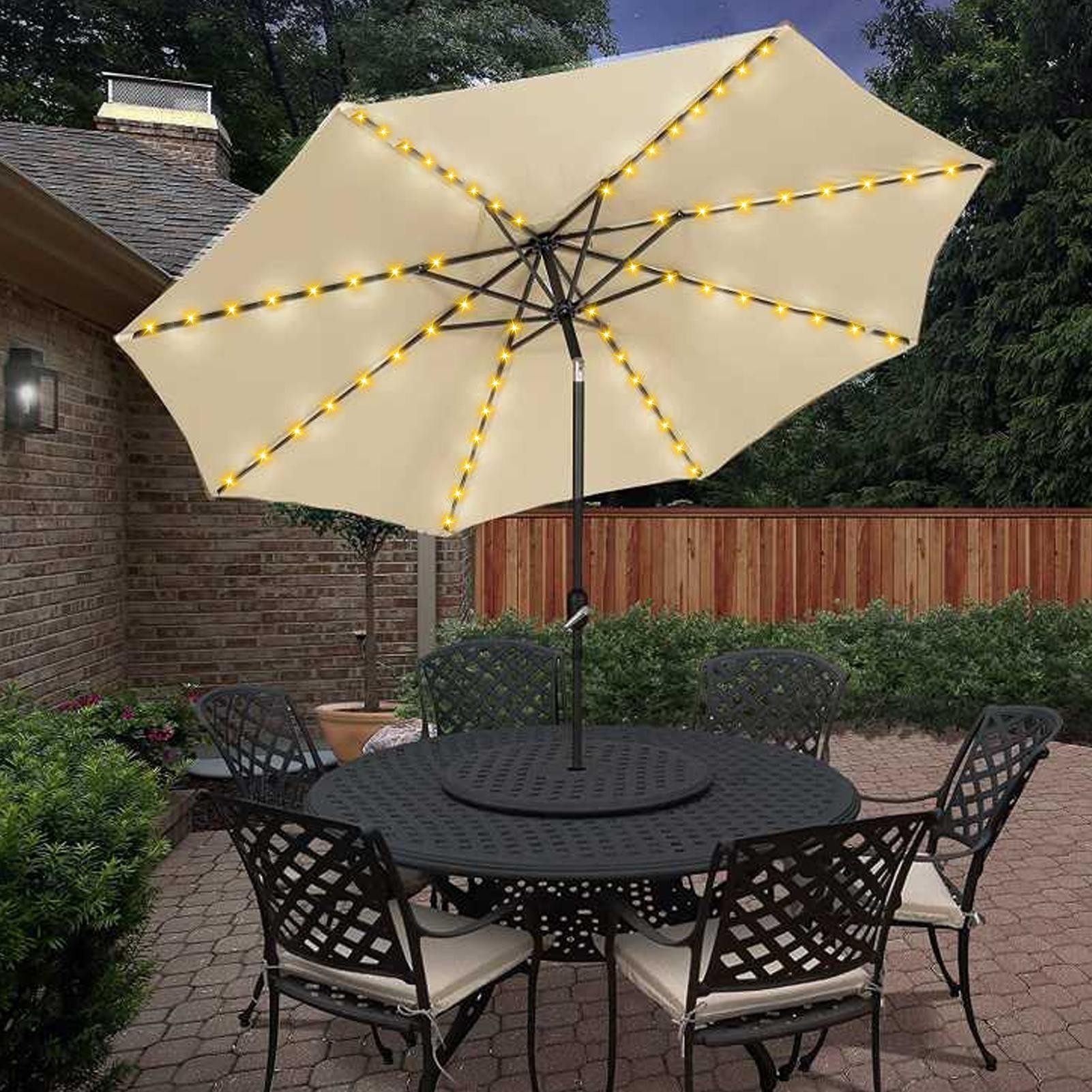 Solar Umbrella String Light 10 - огляд і ціна Outdoor Lighting Company