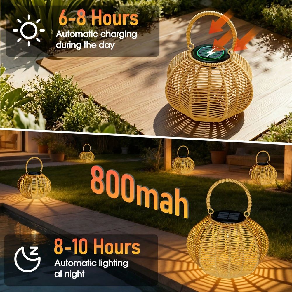 Rattan Solar Ambient Light For - огляд і ціна Lighting Wedding Outdoor
