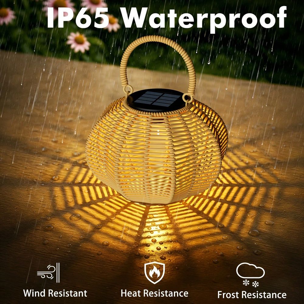 Rattan Solar Ambient Light For - огляд і ціна Lighting Wedding Outdoor