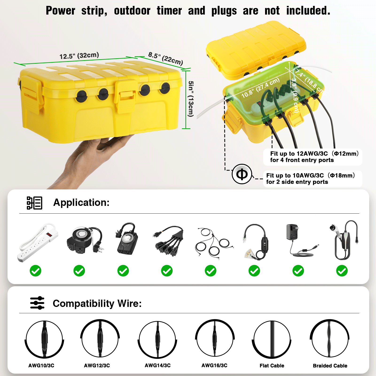 Extra Large Outdoor Waterproof - огляд і ціна Outdoor Lighting Box