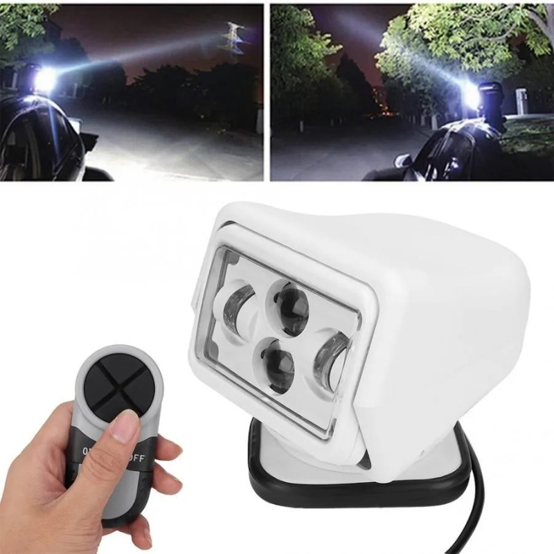 LED Search Light,60W 12V24V Re - огляд і ціна Outdoor Lighting Spotlight
