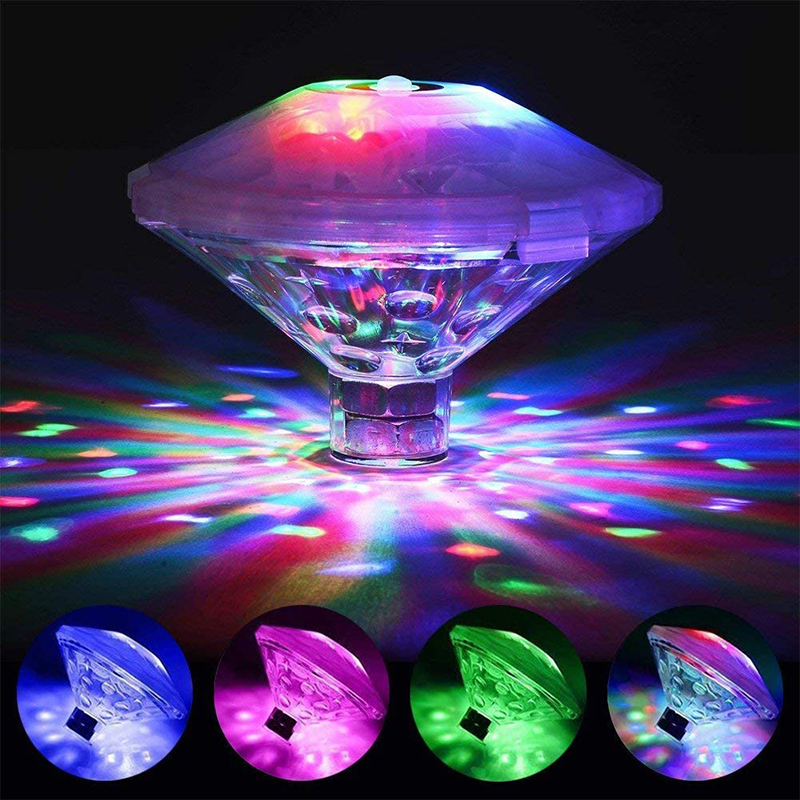 Floating Underwater Light RGB  - огляд і ціна Pond Light Submersible