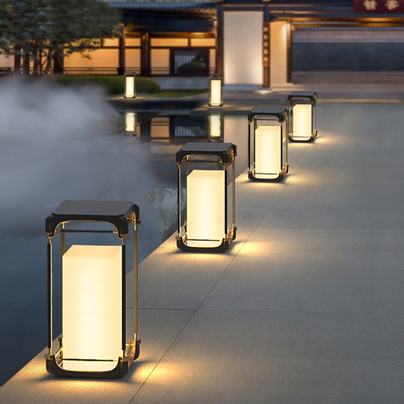 Luminous Floor Lamp Courtyard  - огляд і ціна Outdoor Lighting Solar