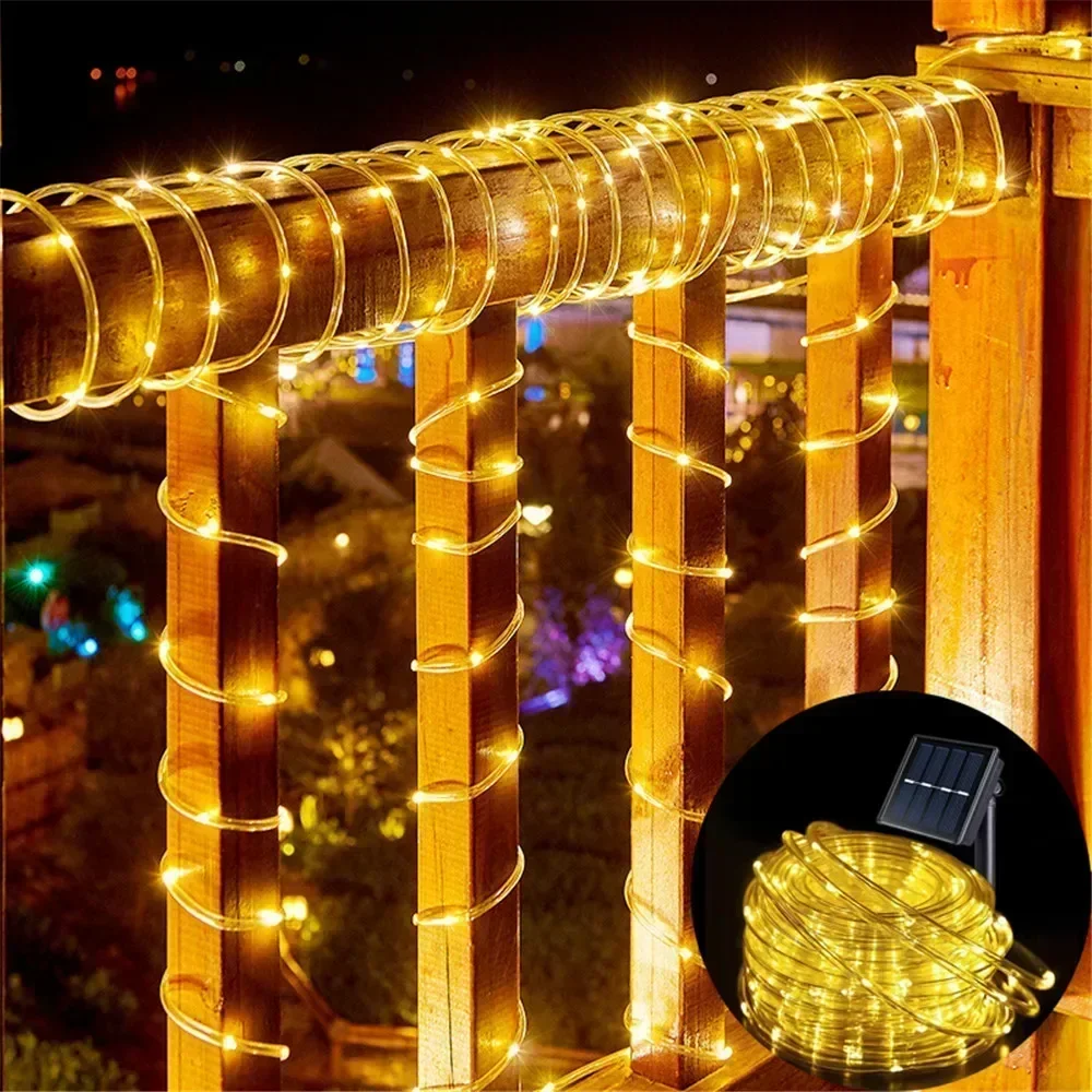 Solar Rope Lights Outdoor Blue - огляд і ціна Outdoor Lighting Company